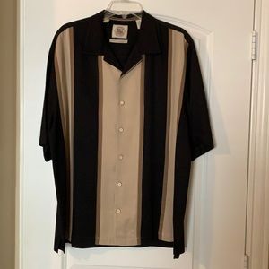 Pussers Striped Dress Shirt